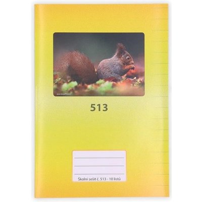 Vikpap 513 Sešit A5 linka 10l. 12mm – Zboží Dáma