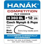 Hanák Competition Muškařský háček univerzální blešivcový černý nikl vel.14 25 ks – Sleviste.cz