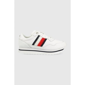 Tommy Hilfiger kožené sneakers boty bílá od 1 799 Kč - Heureka.cz