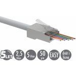 SOLARIX Univerzální EASY konektor RJ45 CAT5E STP 8p8c na drát i licnu SXRJ45-5E-STP-EASY 11239001 – Zbozi.Blesk.cz