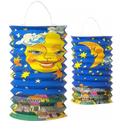 Lampiony měsíc 2 ks – Zbozi.Blesk.cz