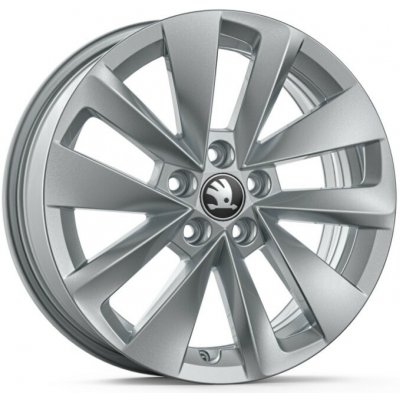 Škoda Cortadero 6x16 5x100 ET38 silver – Hledejceny.cz