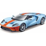 Maisto 2017 Ford GT modro-oranžový 1:18 – Zboží Dáma