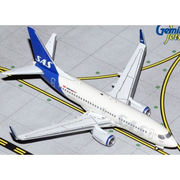 Gemini Boeing B737-76NWL SAS Scandinavian Airlines 2019s Colors Vagn Viking Švědsko 1:400