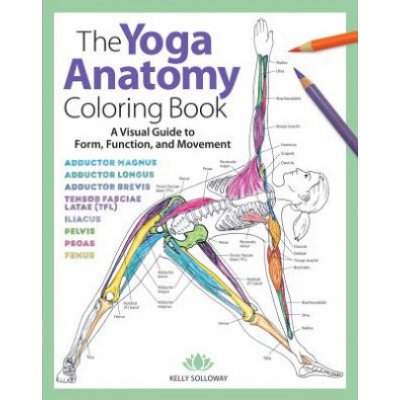 Yoga Anatomy Coloring Book – Hledejceny.cz