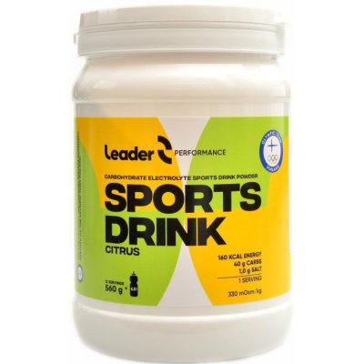 Leader Sports Drink 560 g – Zboží Mobilmania