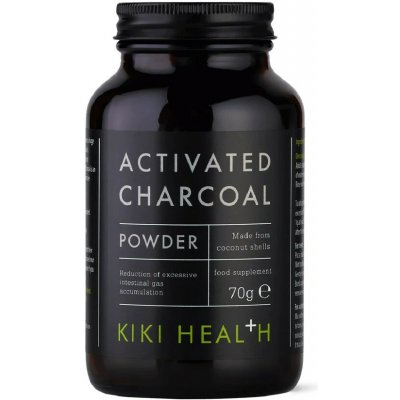KIKI Health Activated Charcoal Powder aktivní uhlí prášek 70 g – Hledejceny.cz