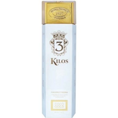 Vodka 3 Kilos Coco Gold 40% 1 l (holá láhev) – Hledejceny.cz