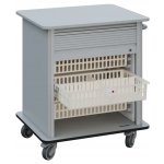 DEXTER 23 ABS vozík boxový, roletový, nízký, 880x780x620 mm, šedá – Hledejceny.cz