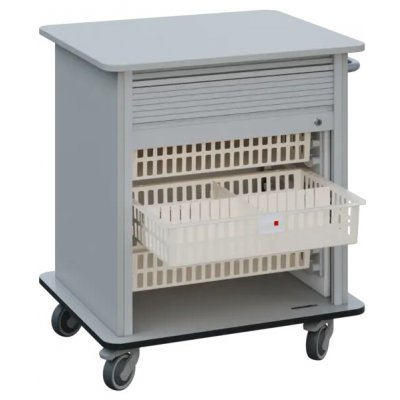 DEXTER 23 ABS vozík boxový, roletový, nízký, 880x780x620 mm, šedá – Hledejceny.cz