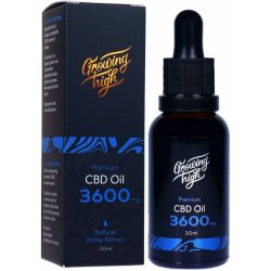 Growing High CBD oil 3600 mg olej kapky 30 ml