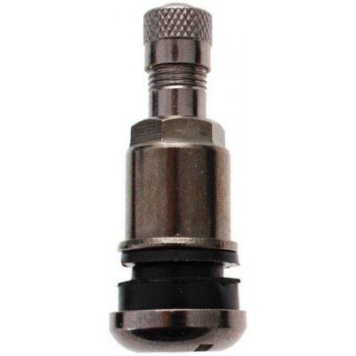 Ferdus Bezdušový ventil TR525 MS, černý nikl, otvor v disku 11,5 mm, délka ventilu 42 mm - 1 kus – Sleviste.cz
