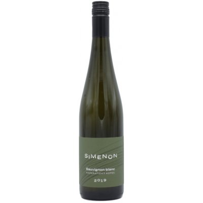 Vinařství Simenon Sauvignon MZV polosuché bílé 2022 12% 0,75 l (holá láhev)