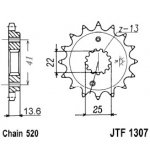 JT Sprockets JTF 1307-15 | Zboží Auto