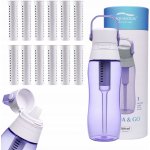 Aqualogis Aqua&Go 500 ml fialová – Zboží Mobilmania