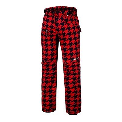 Rehall JENNY Houndstooth Navy & Red