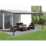 Gutta BW9 hliníková pergola 5,57 x 3,03 m čirá – Hledejceny.cz