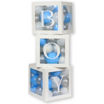 GoDan Dekorativní boxy na balónky BOY