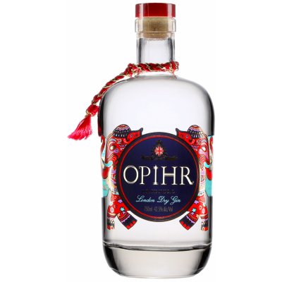 Opihr Oriental Spiced London Dry Gin 42,5% 0,7 l (holá láhev) – Zboží Mobilmania