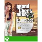 Grand Theft Auto Online Great White Shark Cash Card 1,250,000$ – Zboží Mobilmania