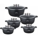 ZILNER Sada 5 hrnců s mramorovým povrchem 16 20 22 24 26 cm – Zboží Mobilmania