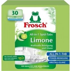 Frosch Tablety do myčky All-in-1 s vůní limetky - bio, 30 ks