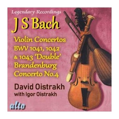 Johann Sebastian Bach - Violin Concertos CD – Hledejceny.cz