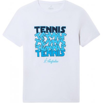 Australian Cotton Tennis T-Shirt bianco