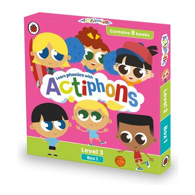 Actiphons Level 3 Box 1: Books 1-8 - Learn phonics and get active with Actiphons! LadybirdMixed media product