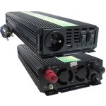 Carspa UPS1000-12 12V/230V 1000W s nabíječkou 12V/10A a funkcí UPS - modifikovaný sinus – Zbozi.Blesk.cz