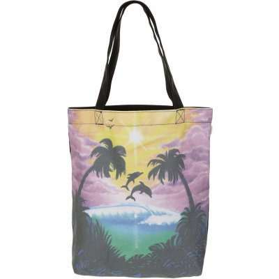 Vans Been There Done That Tote Dolphin Beach/black/True White 10l – Hledejceny.cz