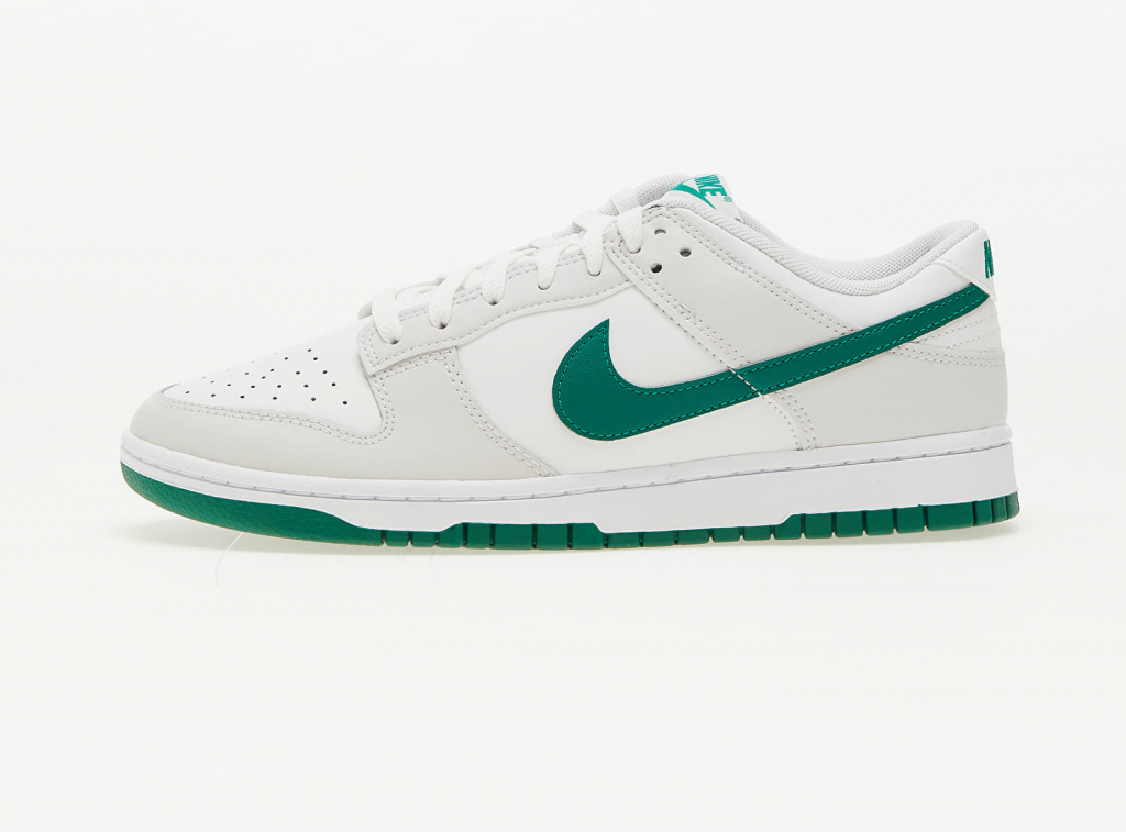 Nike Dunk Low Retro Summit White/ Malachite-Platinum Tint