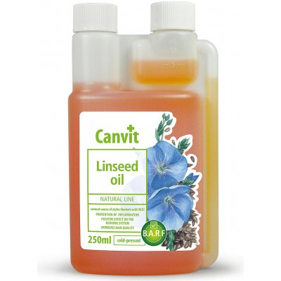 Canvit BARF Linseed oil 250 ml – Zbozi.Blesk.cz