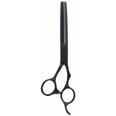 Olivia Garden efilační nůžky SilkCut Pro Matt Black 6,35" PROT6.35 – Sleviste.cz
