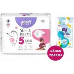 Bella Baby Happy Soft&Delicate 5 Junior 11–18 kg 38 ks – Zboží Dáma