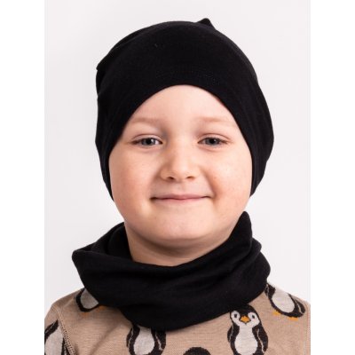 Dětská merino čepice Homeless Černá – Zbozi.Blesk.cz