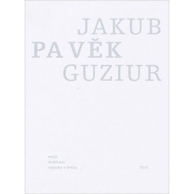 Pavěk - Jakub Guziur – Hledejceny.cz