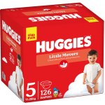 Huggies Little Movers 5 126 ks – Sleviste.cz