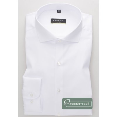 Eterna Super slim košile "Twill" neprůhledná bílá 8817_00Z182 velikost: 40, dlouhý rukáv
