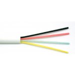 Datacom 1001 kabel telefonní, 4 žilový, 100m, bílý – Zboží Živě