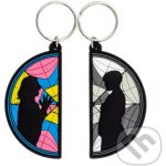 Přívěsek na klíče Pyramid International Wednesday Enid Window 2 ks – Zboží Dáma