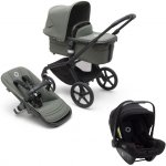 Bugaboo Fox 5 komplet Black/Forest Green pěnová kola 2023 – Zboží Dáma