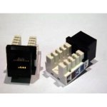 Solarix Konektor keystone SXKJ-5E-UTP-BK Cat.5e UTP RJ45 – Zboží Dáma