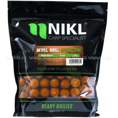 Karel Nikl Ready boilies Devill Krill ATTRACTIVE 3 kg 20 mm – Zboží Dáma