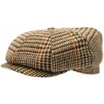 CTH Ericsson Vlněná tvídová bekovka 8-panel od CTH Ericson Alan Harris Tweed Glen Check – Hledejceny.cz