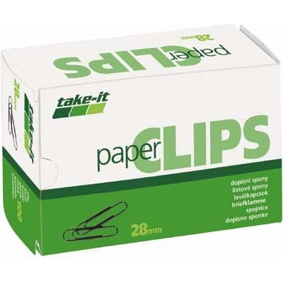 OFFICEO Sponky kancelářské, délka 28mm (bal.100ks) (BAL) – Zboží Mobilmania