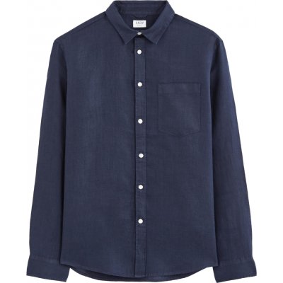 Celio pánská lněná košile Daflix tmavě modrá – Hledejceny.cz