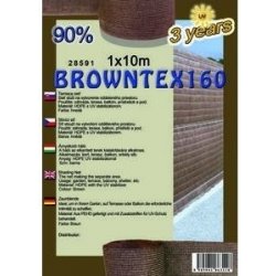 Doltak stínící síť Browntex160 90% 1 x 10 m hnědá