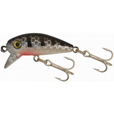 Kamasaki Perch 1 Stříbrná-Černé Pruhy 3cm 3g – Zboží Mobilmania