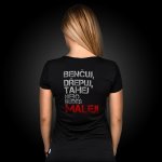 Fitness tričko do posilovny Gymtime dámské BENČUJ DŘEPUJ TAHEJ NEBO BUDEŠ MALEJ – Zboží Dáma